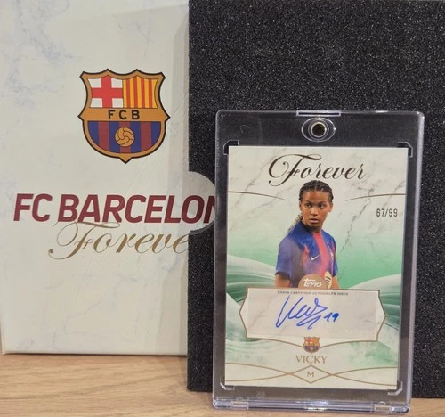 Vicky López 2025 Topps Barcelona Forever /99