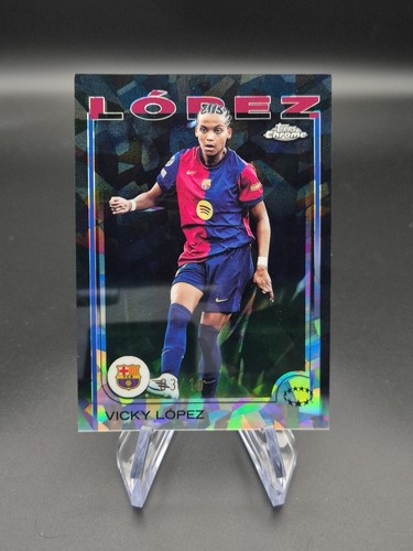 Vicky López 2024 Topps Chrome Sapphire /10