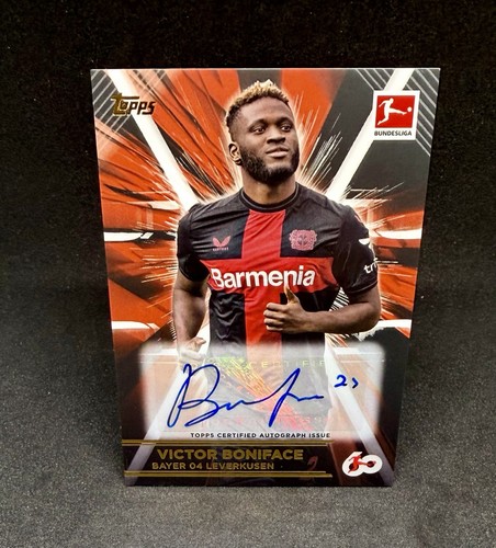 Victor Boniface 2023 Topps Bundesliga 60 Years