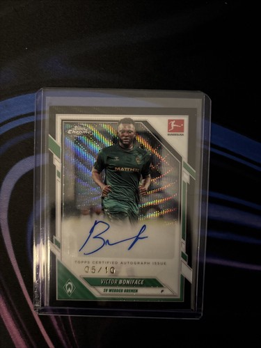 Victor Boniface 2024 Topps Bundesliga Chrome /10