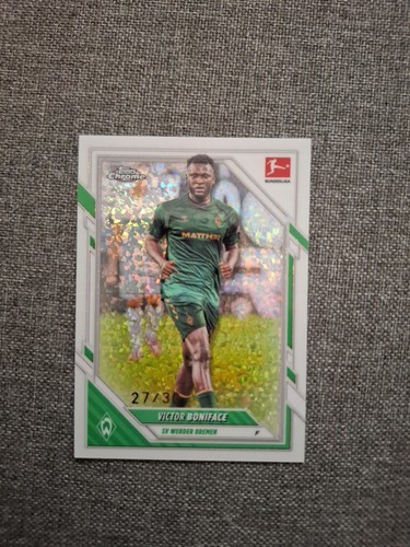 Victor Boniface 2025 Topps Bundesliga Chrome Parallel /30