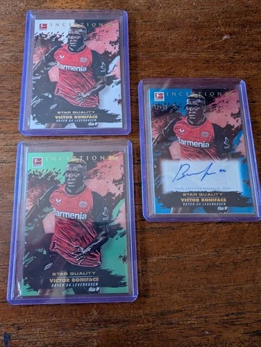 Victor Boniface 2025 Topps Bundesliga Inception /75 & /99