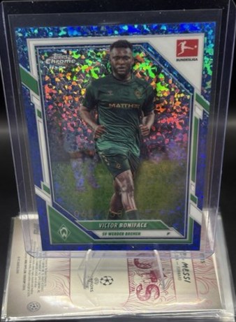 Victor Boniface Topps Chrome /150
