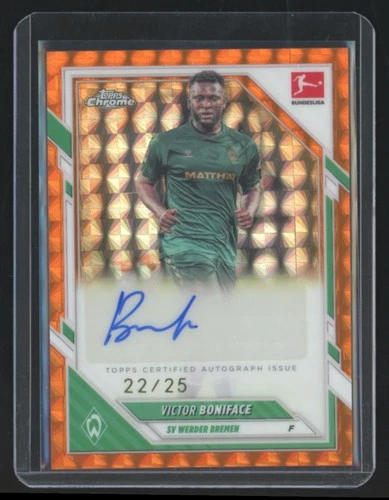 Victor Boniface 2026 Topps Chrome /25