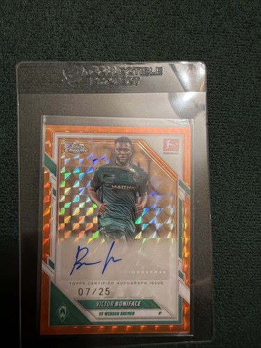 Victor Boniface 2025 Topps Chrome /25