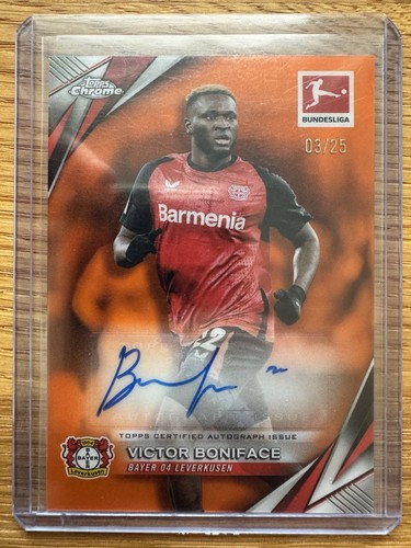 Victor Boniface 2024 Topps Chrome Base /25