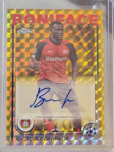 Victor Boniface 2024 Topps Chrome /50