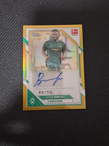 Victor Boniface 2026 Topps Chrome /50