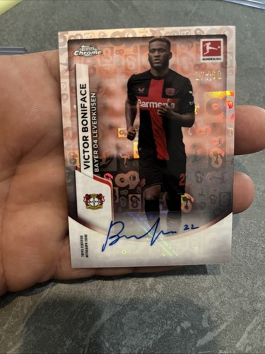 Victor Boniface 2023 Topps Chrome /60