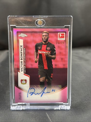 Victor Boniface 2023 Topps Chrome /75