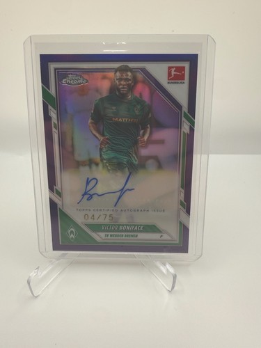 Victor Boniface 2025 Topps Chrome /75