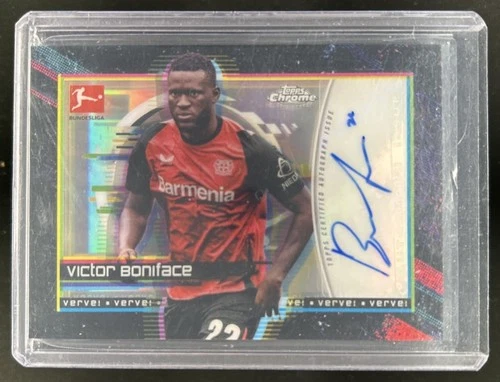 Victor Boniface 2024 Topps Chrome Bundesliga