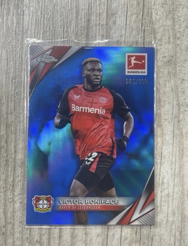 Victor Boniface 2025 Topps Chrome Bundesliga /150
