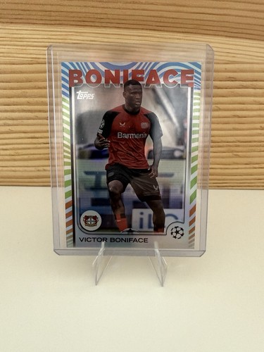 Victor Boniface 2024 Topps Chrome Bundesliga /36