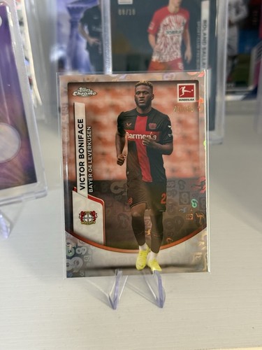 Victor Boniface 2023 Topps Chrome Bundesliga /60