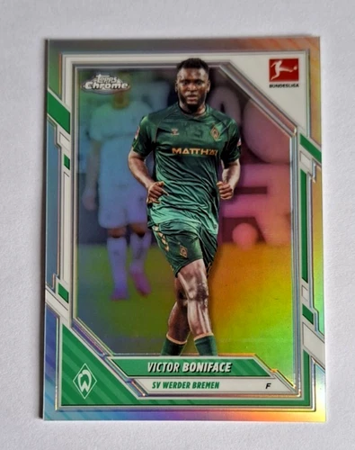 Victor Boniface 2025 Topps Chrome Bundesliga Refractor