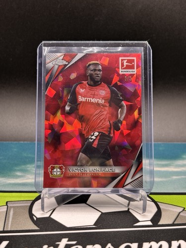 Victor Boniface 2025 Topps Chrome Red /5