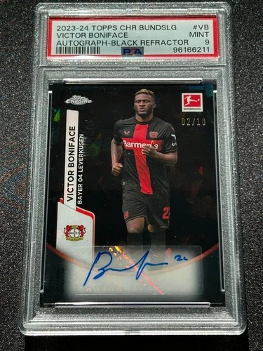 Victor Boniface 2023 Topps Chrome Sapphire /10
