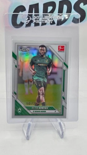 Victor Boniface 2025 Topps Chrome White /30