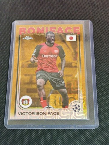 Victor Boniface 2025 Topps Cromo 17/50