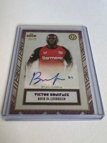 Victor Boniface 2024 Topps Deco Purple /25