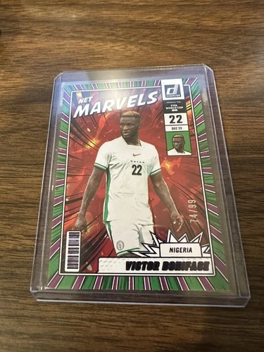 Victor Boniface 2026 Panini Donruss Red /99