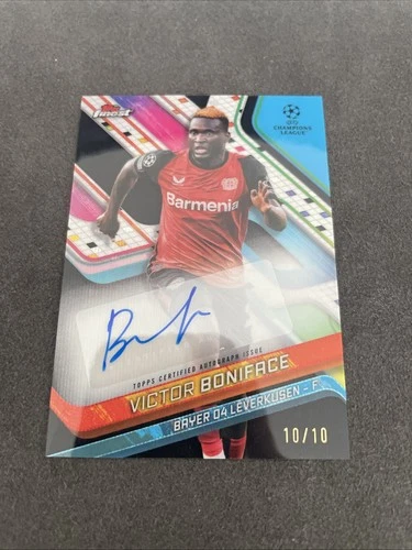 Victor Boniface 2024 Topps Finest /10