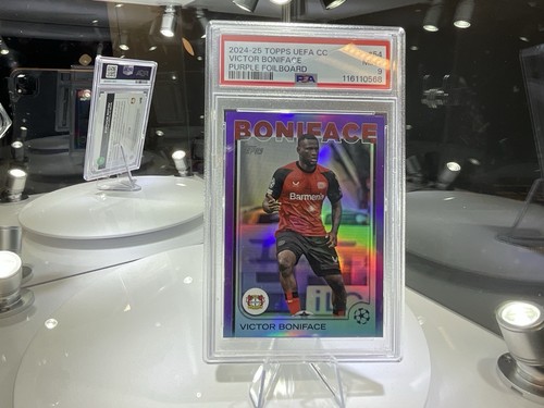 Victor Boniface 2024 Topps Flagship Foilboard Viola /15
