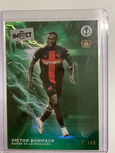 Victor Boniface 2024 Topps Impact Parallel /99
