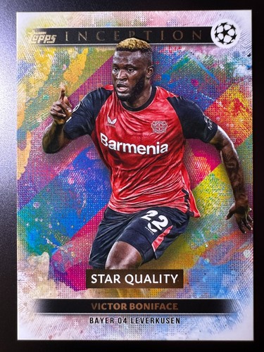 Victor Boniface 2024 Topps Inception