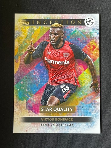 Victor Boniface 2024 Topps Inception