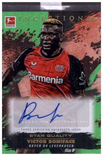 Victor Boniface 2024 Topps Inception /75