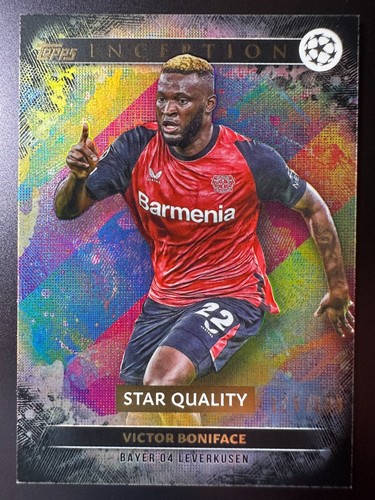 Victor Boniface 2024 Topps Inception Black /199