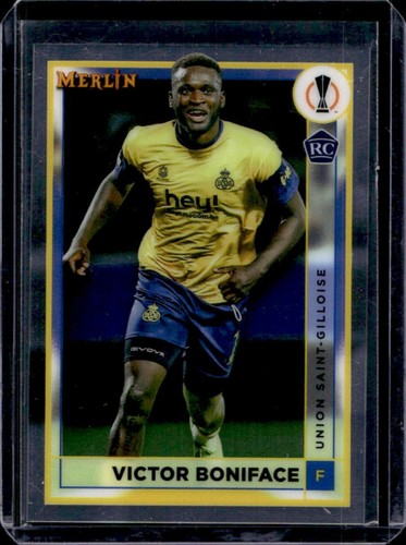 Victor Boniface 2022 Topps Merlin Chrome