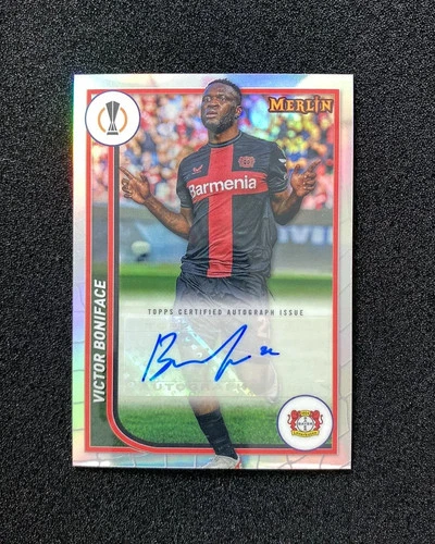 Victor Boniface 2024 Topps Merlin Chrome