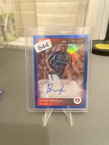 Victor Boniface 2024 Topps Merlin Chrome /150