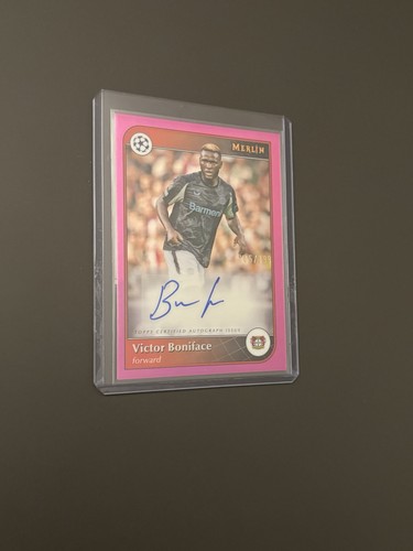 Victor Boniface 2024 Topps Merlin Chrome /199