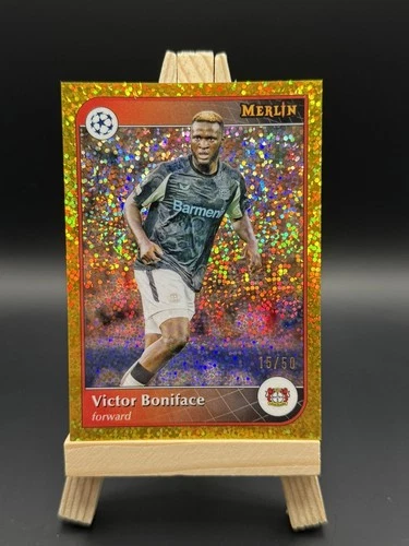 Victor Boniface 2024 Topps Merlin Chrome /50