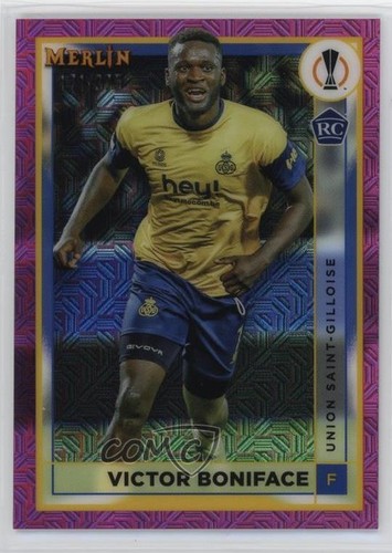 Victor Boniface 2022 Panini Merlin Chrome Mojo /275