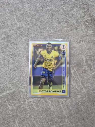 Victor Boniface 2022 Topps Merlin Chrome Refractor