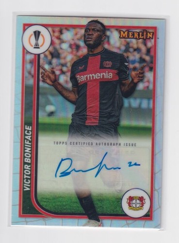 Victor Boniface 2023 Topps Merlin UEFA