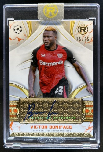 Victor Boniface 2024 Topps Reverence UEFA Arancione /25