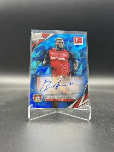 Victor Boniface 2024 Topps Sapphire Edition Sapphire