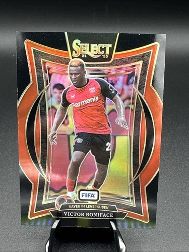Victor Boniface 2024 Panini Select FIFA Negro /1