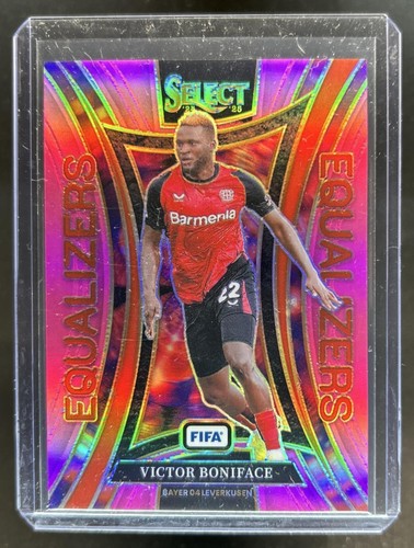 Victor Boniface 2024 Panini Select FIFA Pink /25