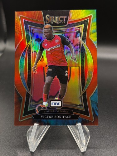 Victor Boniface 2024 Panini Select FIFA Tie-Dye /25