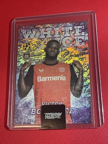 Victor Boniface 2024 Topps Total Football White Ice /25