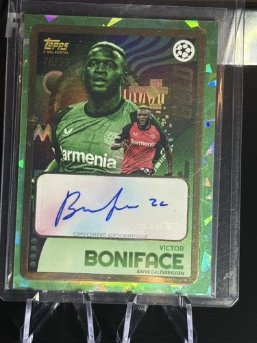 Victor Boniface 2024 Topps UCC Gold /99