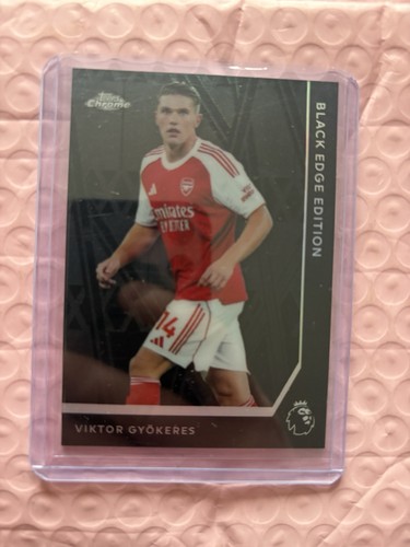 Victor Gyökeres 2025 Topps Chrome Black Edge /25