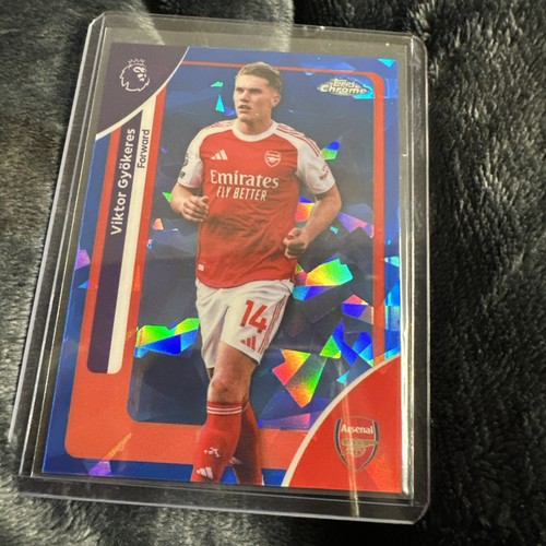 Victor Gyokeres 2026 Topps Chrome Sapphire Edition